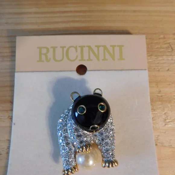 Ladies Rucinni Brooch - Picture 3 of 5